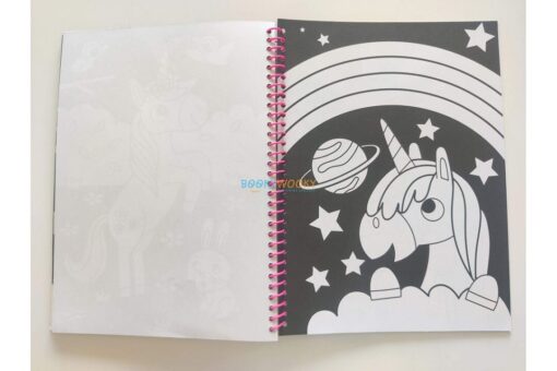 Velvet Colouring Unicorns 9781802496901