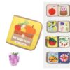 My Baby Book Fruits and Vegetables Cloth Quiet Book