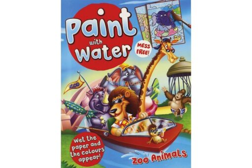 Paint with Water Zoo Animals 9789388384681
