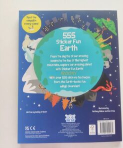 555 Sticker Fun Earth 9781801059282