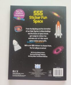 555 Sticker Fun Space 9781835552674