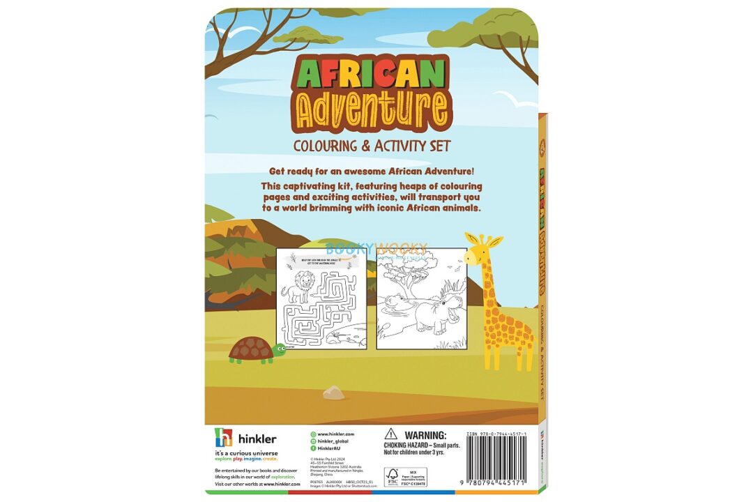 Kaleidoscope African Adventure Colouring & Activit 9780794445171 4 Kaleidoscope African Adventure Colouring & Activit 9780794445171