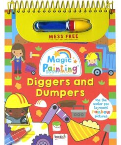 Magic Painting Diggers and Dumpers 9781836530886