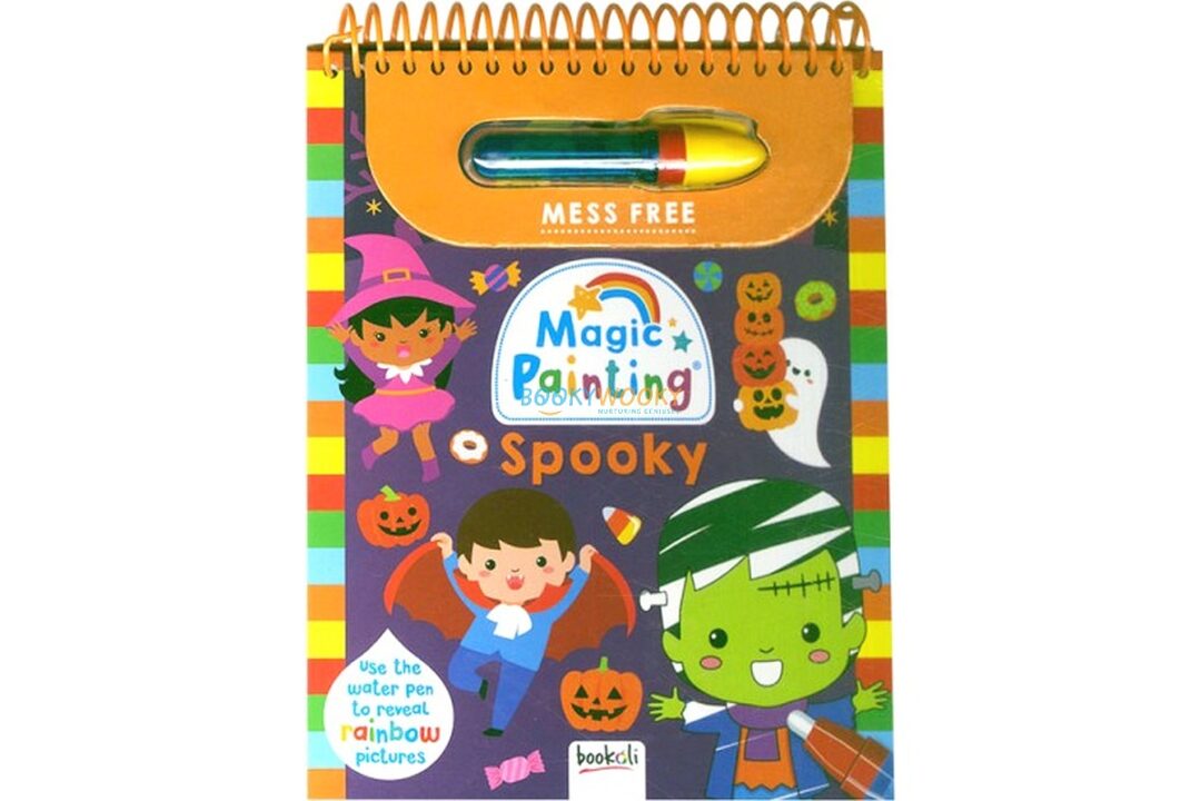 Magic Painting Spooky 9781836534594 Magic Painting Spooky 9781836534594
