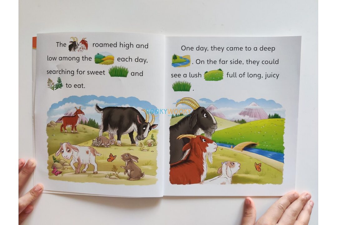Read Along with Me Favourite Tales The Three Billy Goats Gruff 9781782705260 (4) Read Along with Me Favourite Tales The Three Billy Goats Gruff 9781782705260